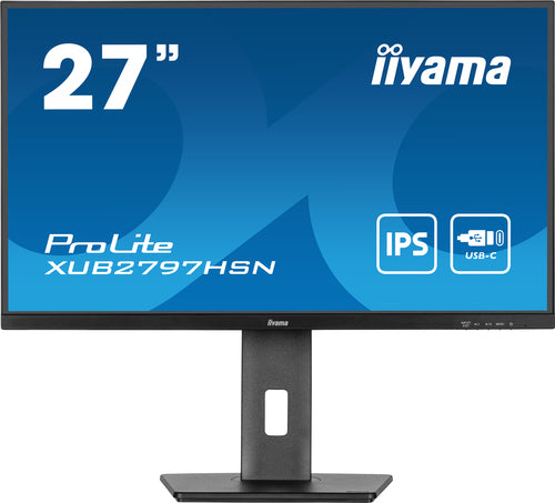 iiyama ProLite XUB2797HSN-B2 computer monitor 68.6 cm (27 iiyama ProLite XUB2797HSN-B2 computer monitor 68.6 cm (27